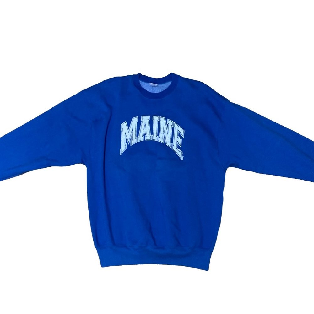 Vintage Maine Crewneck Sweatshirt